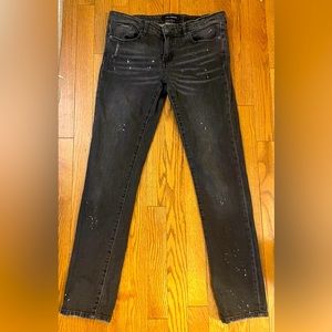 Joe Fresh Women’s Distressed Black Jeans - Size 27